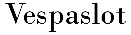 Vespaslot